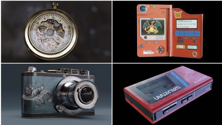 آموزش پکیج نهایی طراحی صحنه و اشیاء: 4 دوره در یک مجموعه

