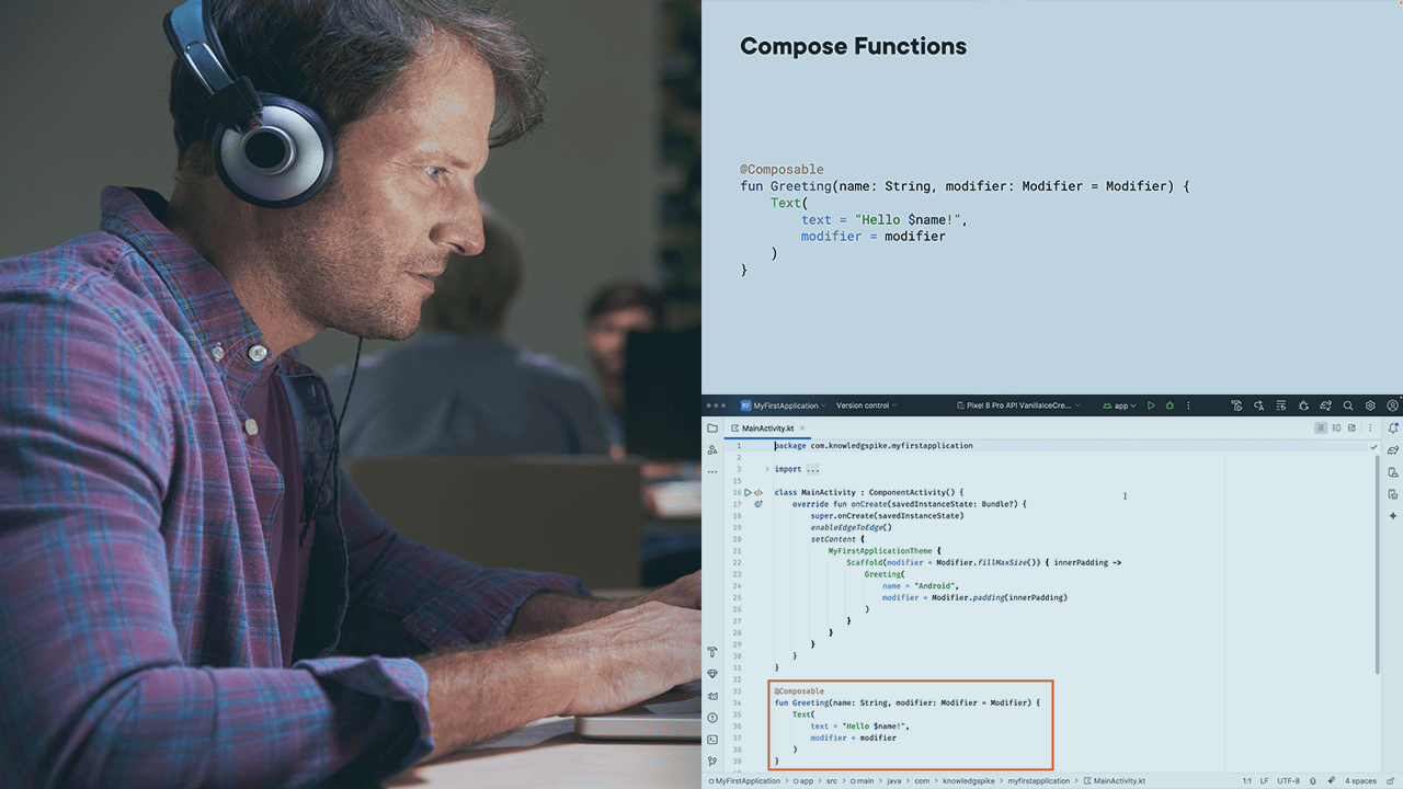 آموزش طراحی رابط کاربری اندروید با Jetpack Compose