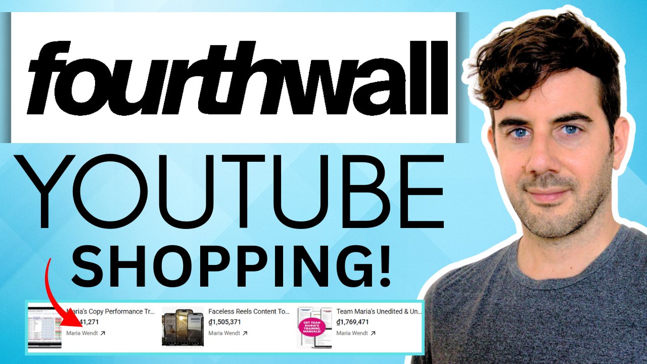 آموزش ساخت فروشگاه آنلاین با Fourthwall و فروش در ویترین محصولات یوتیوب (Merch Shelf)