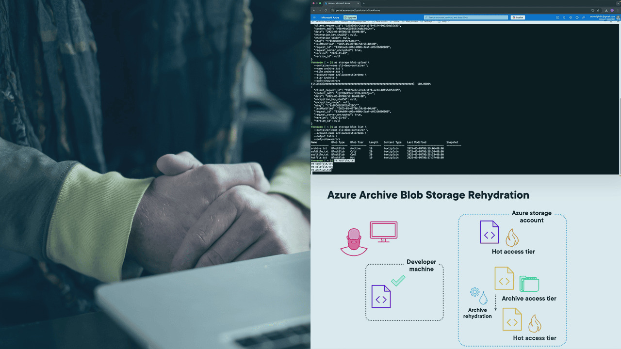 آموزش آشنایی با فضای ذخیره‌سازی آرشیوی Azure