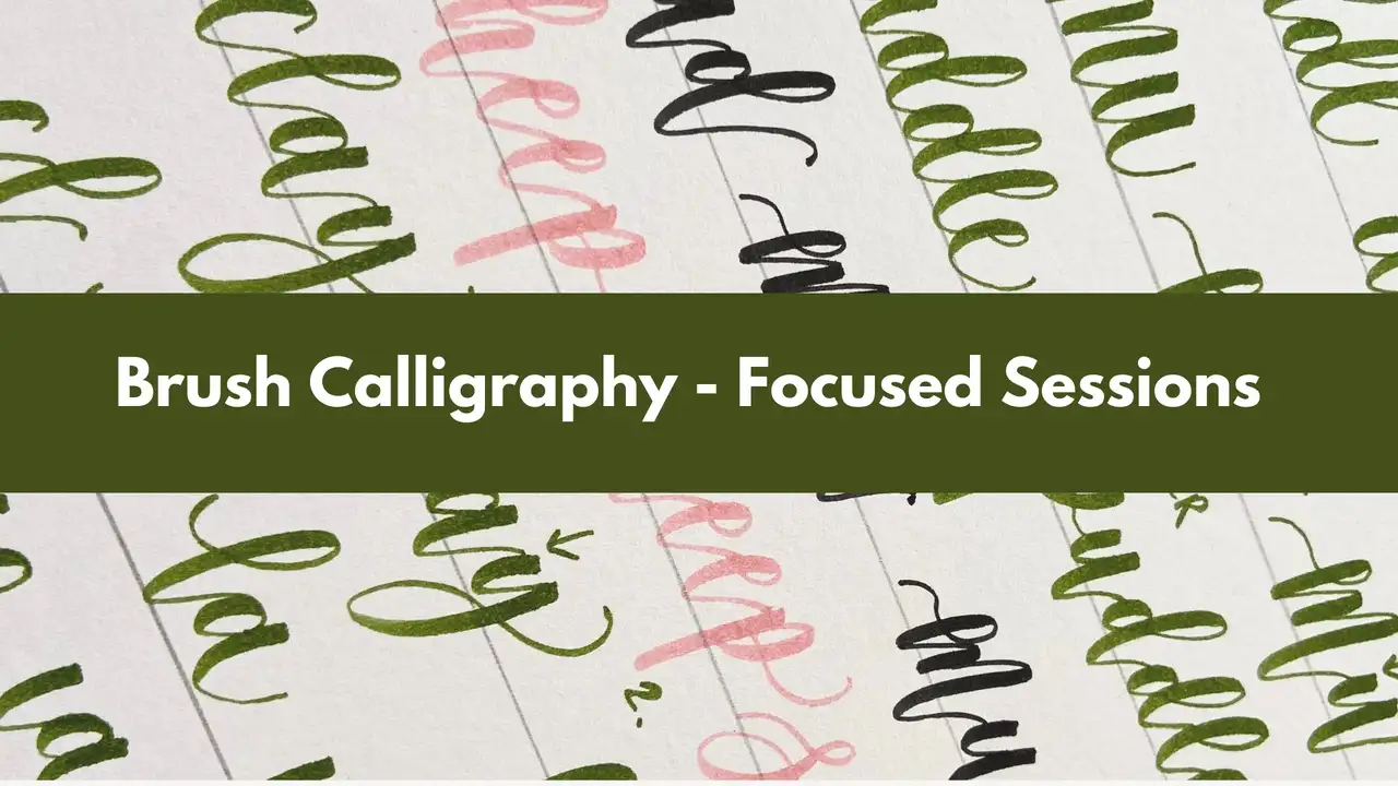 آموزش اصولی و هدفمند خوشنویسی با قلم مو

