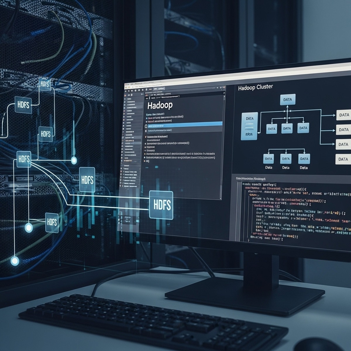 آموزش هادوپ (Hadoop): تحلیل، پیکربندی و مدیریت داده‌های عظیم (Big Data)