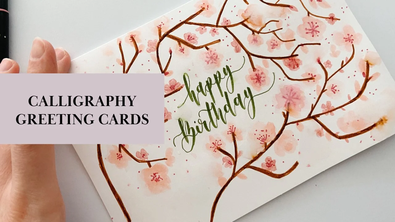 آموزش دوره کارت تبریک خوشنویسی
