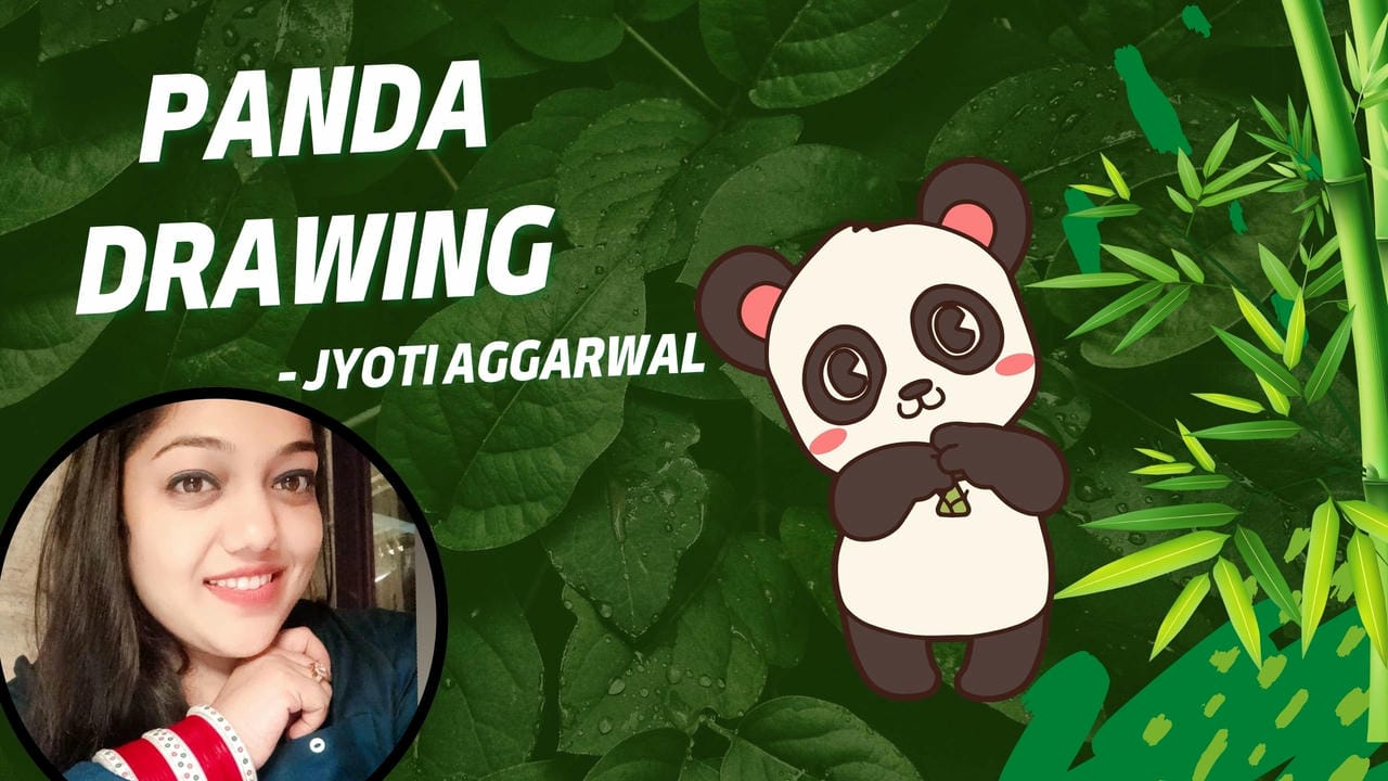 آموزش نقاشی پاندا

