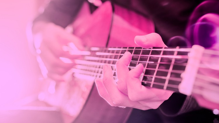 آموزش یادگیری گیتار با یادگیری آهنگ‌ها - سطح ۲
