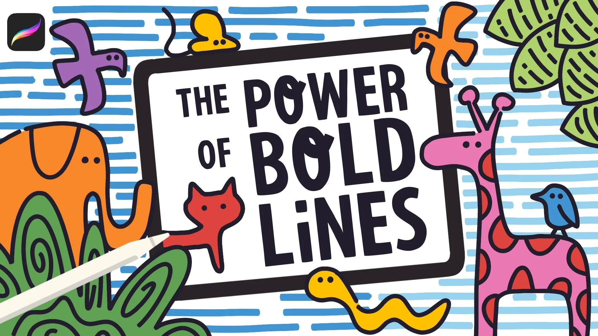 آموزش قدرت خطوط جسورانه: خلق آثار هنری ساده و جذاب

