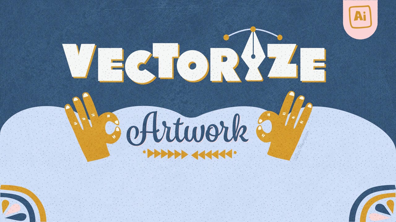 آموزش تصویرسازی برداری با ادوبی ایلاستریتور: از رستر به وکتور
