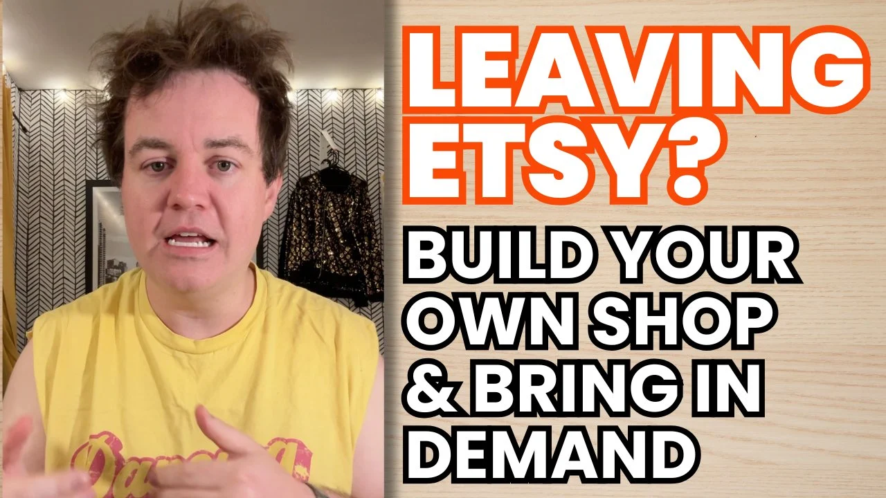 آموزش چگونه اتسی (Etsy) را ترک کنیم و فروشگاه سودآور خودمان را راه‌اندازی کنیم