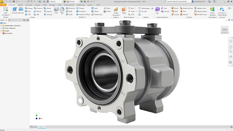 آموزش گام به گام Autodesk Inventor: راهنمای جامع و کامل

