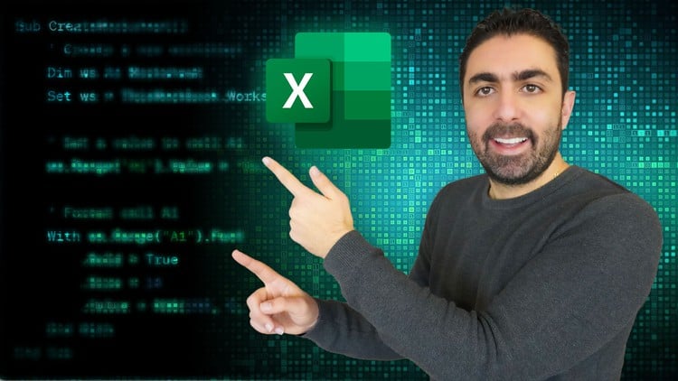 آموزش جامع VBA اکسل: ساعت‌ها در زمان صرفه‌جویی کنید و اکسل را خودکار کنید (تمام سطوح)
