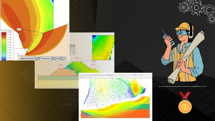 آموزش تحلیل جامع پایداری شیب


