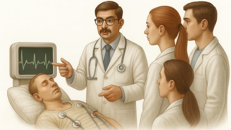 آموزش دوره گواهی تفسیر نوار قلب / الکتروکاردیوگرام
