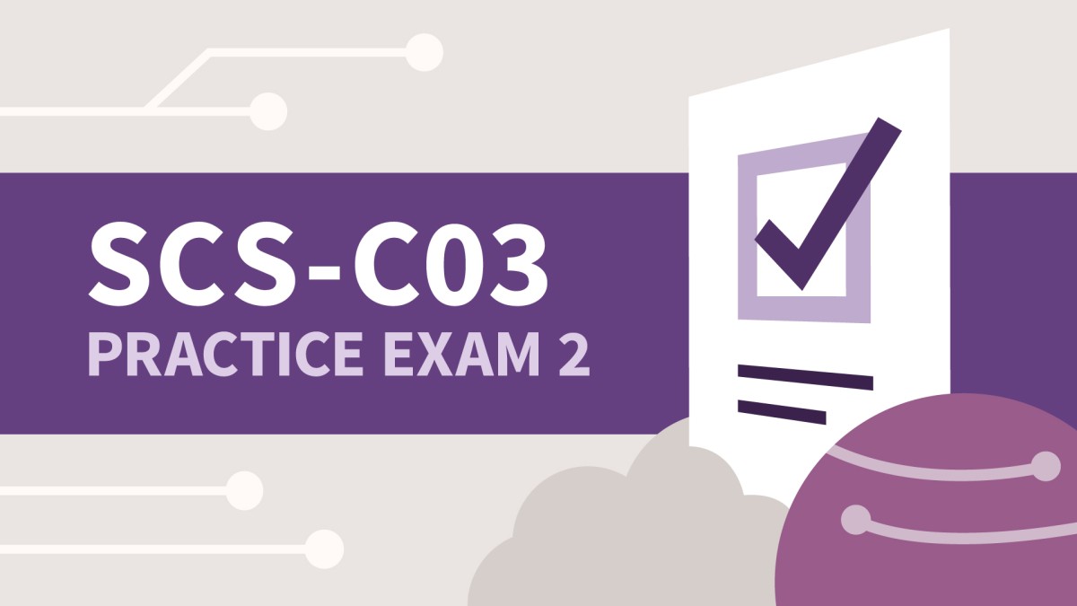 آزمون آزمایشی ۲ مدرک تخصصی امنیت AWS (SCS-C03)