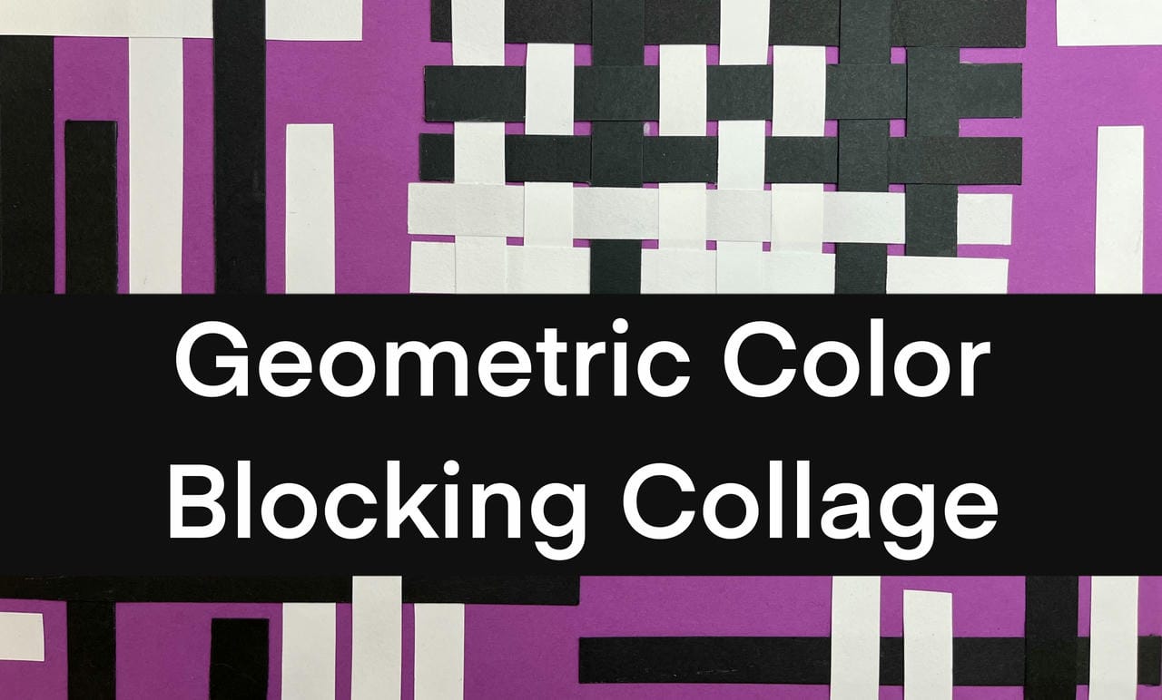 آموزش تکنیک‌های کلاژ هندسی با متد Color Blocking: کاوش در رنگ و ترکیب‌بندی