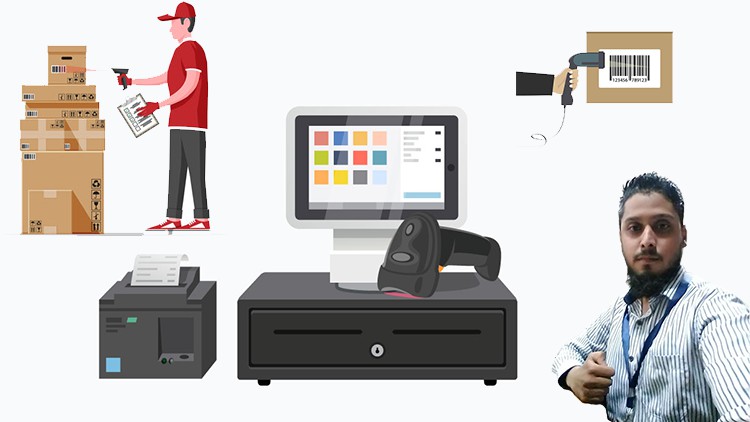 آموزش نرم افزار تحت وب انبارداری، بارکد و نقطه فروش (POS) با PHP و MySQL به همراه داشبورد
