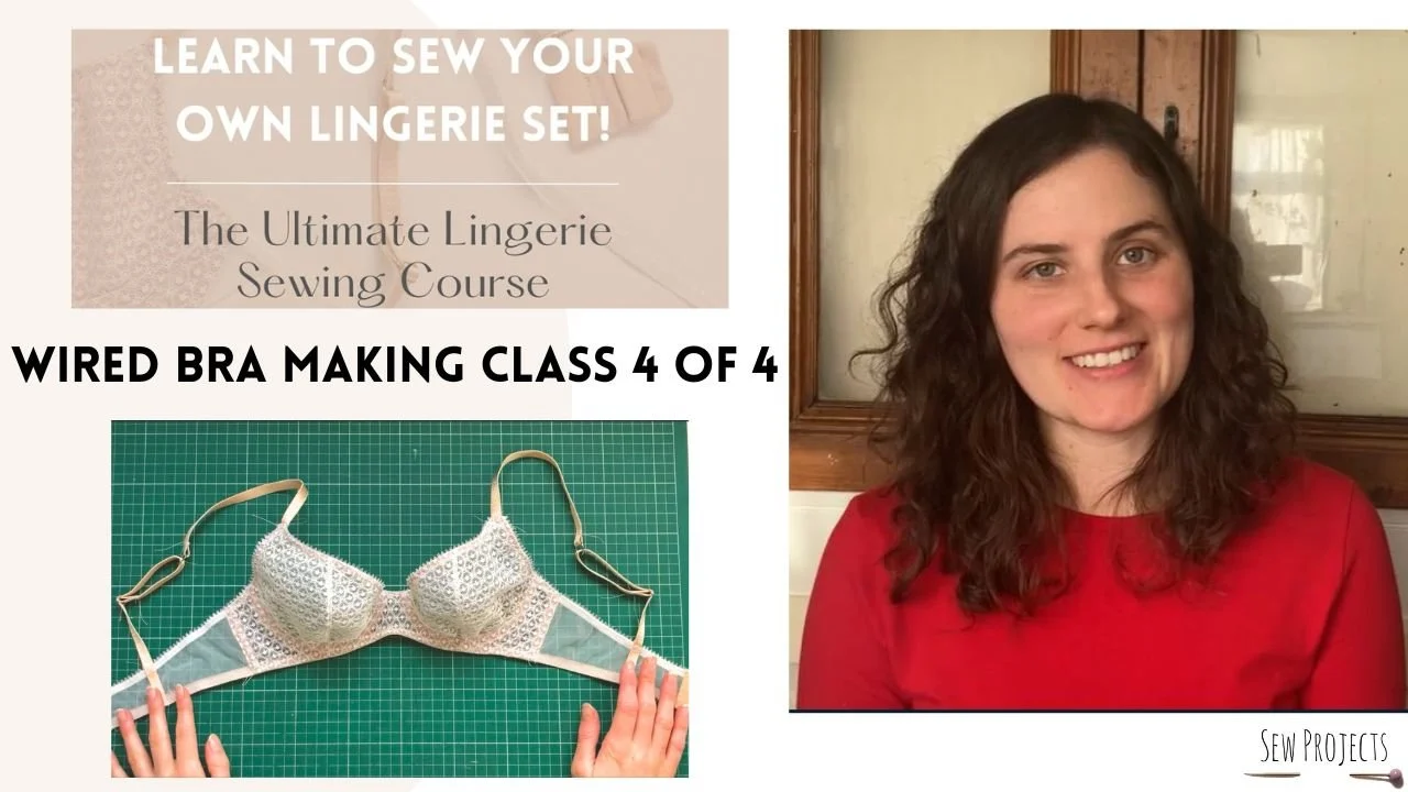 آموزش دوخت لباس زیر زنانه – ساخت سوتین (جلسه چهارم از 4 جلسه)

