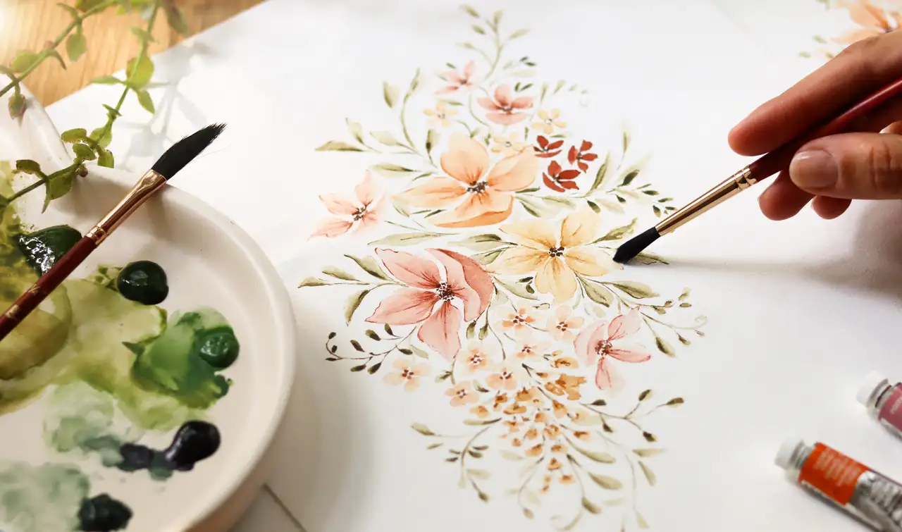 Watercolor Flowers: A Beginner's Guide to Loose Painting, Altea  Alessandroni