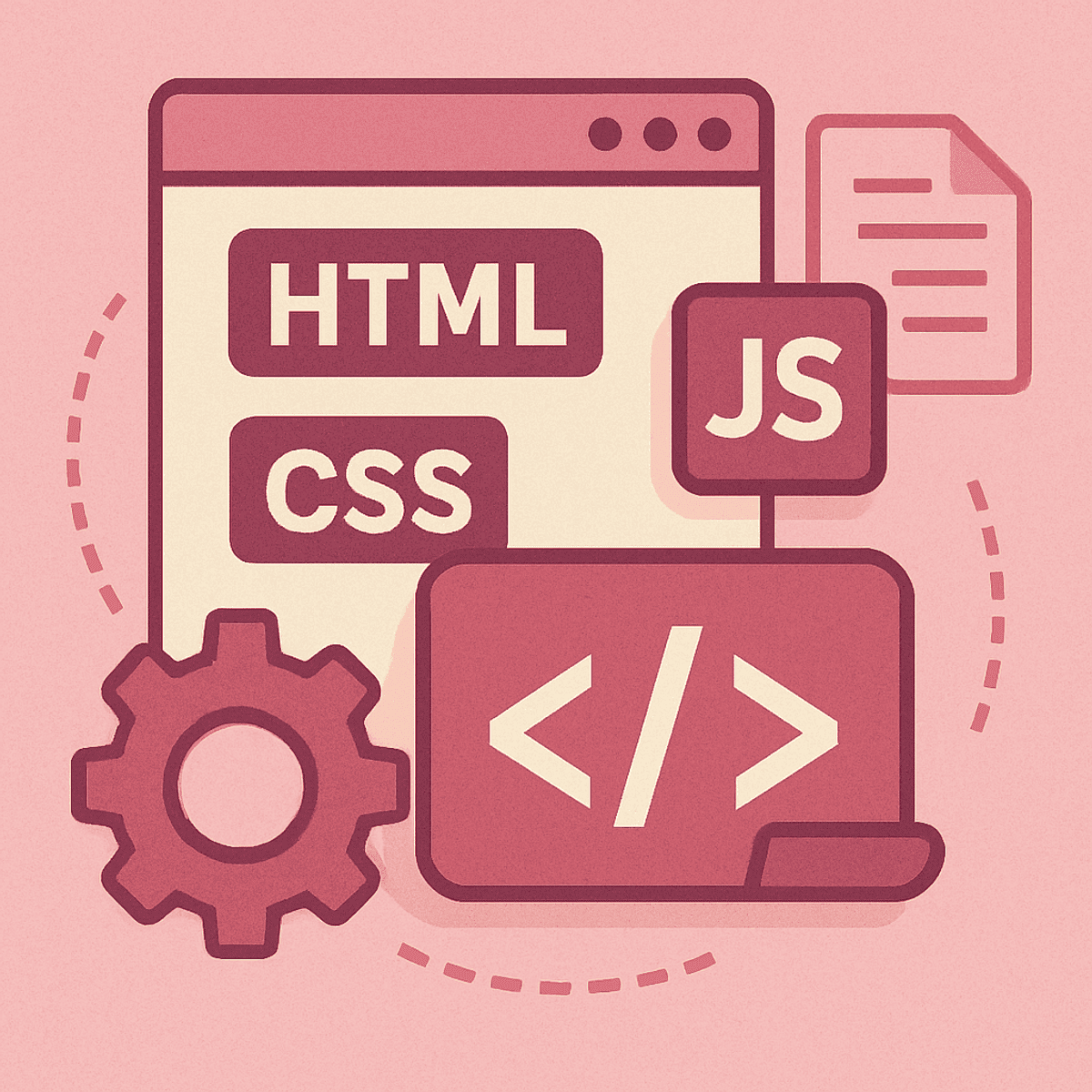 آموزش برنامه‌نویسی با CSS، جاوا اسکریپت و HTML