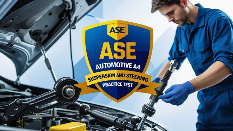 آزمون عملی تعلیق و فرمان خودروهای A4 ASE

