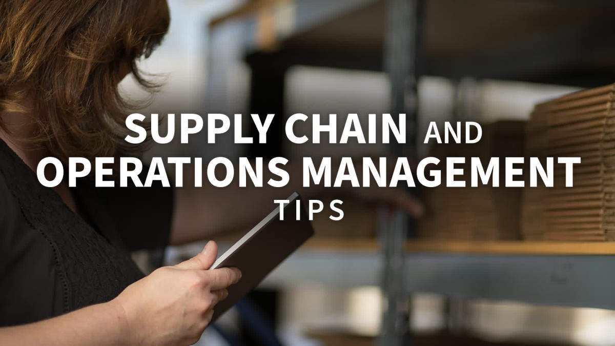 آموزش نکات زنجیره تأمین و مدیریت عملیات