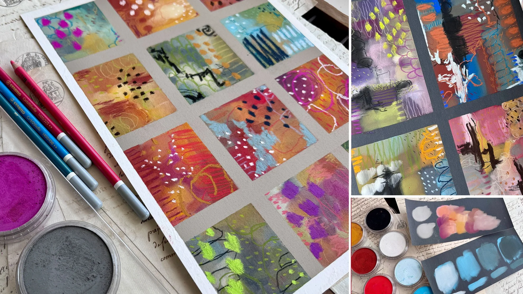 آموزش Pan Pastels Unleashed: ترکیب، پالت رنگ، و بیان خلاق