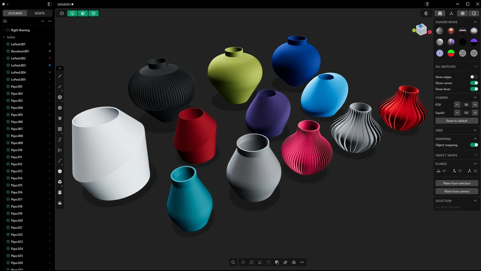 آموزش Plasticity (CAD) برای مبتدیان - طراحی گلدان‌های سه بعدی قابل چاپ از صفر

