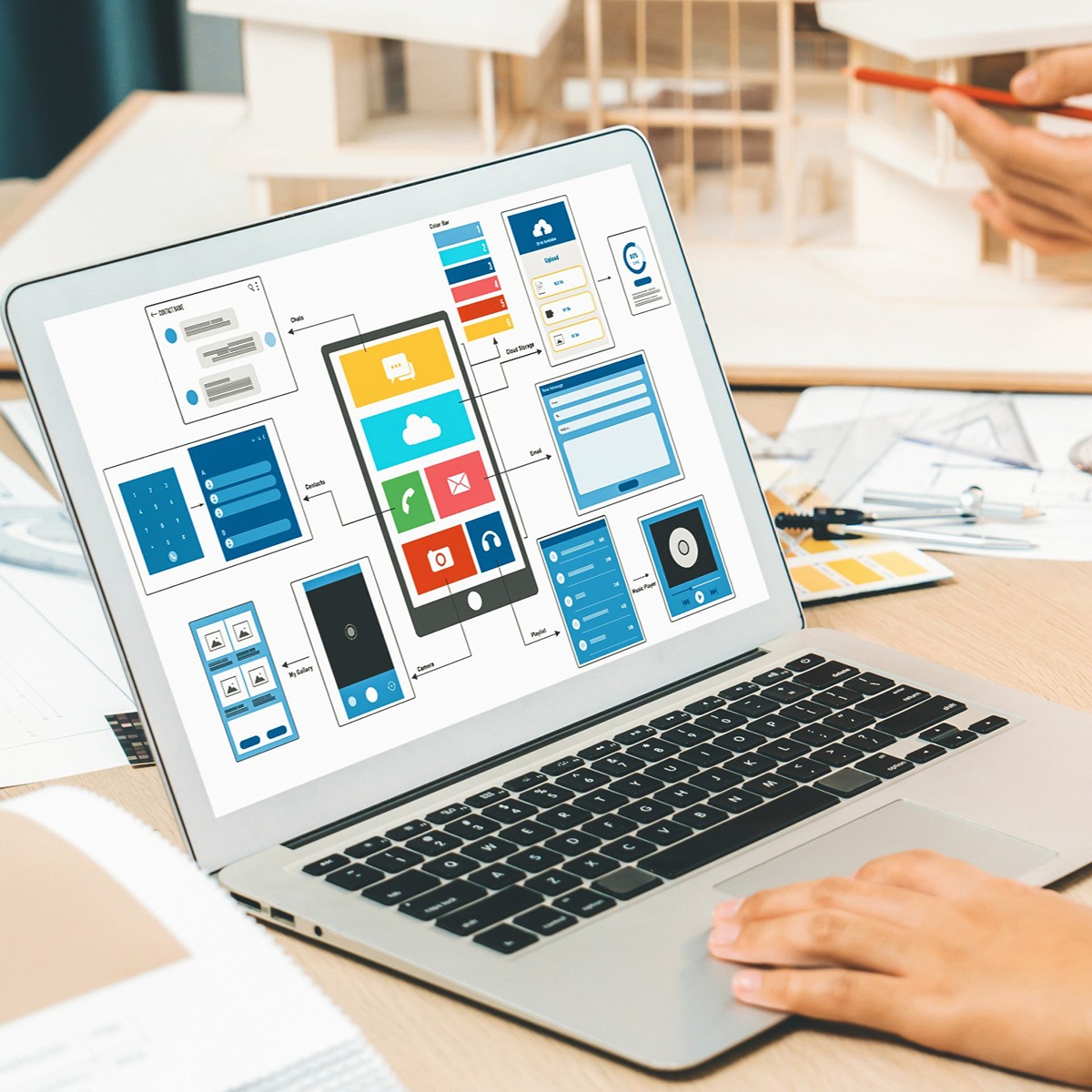 آموزش پروژه پایانی: پیاده‌سازی طراحی UI/UX در دنیای واقعی