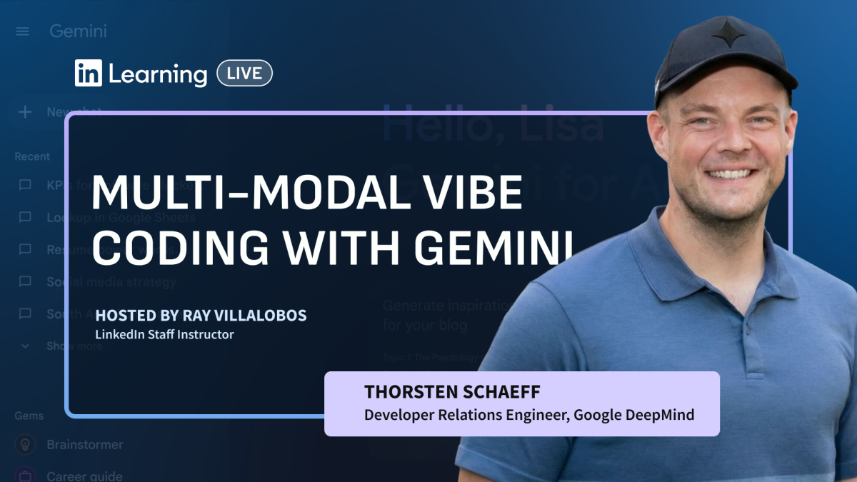 آموزش برنامه‌نویسی با حس (Vibe Coding) چندوجهی با گوگل جمینای