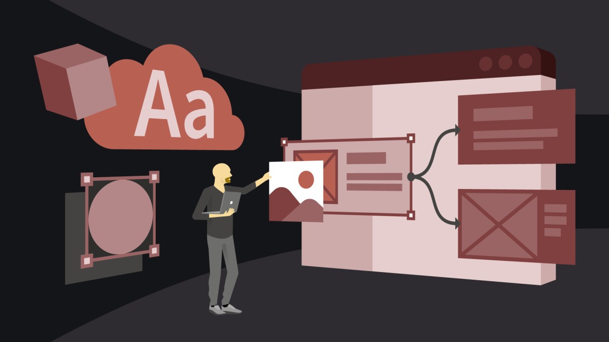 آموزش تکمیل طراحی فیگما با مجموعه Adobe Creative Cloud