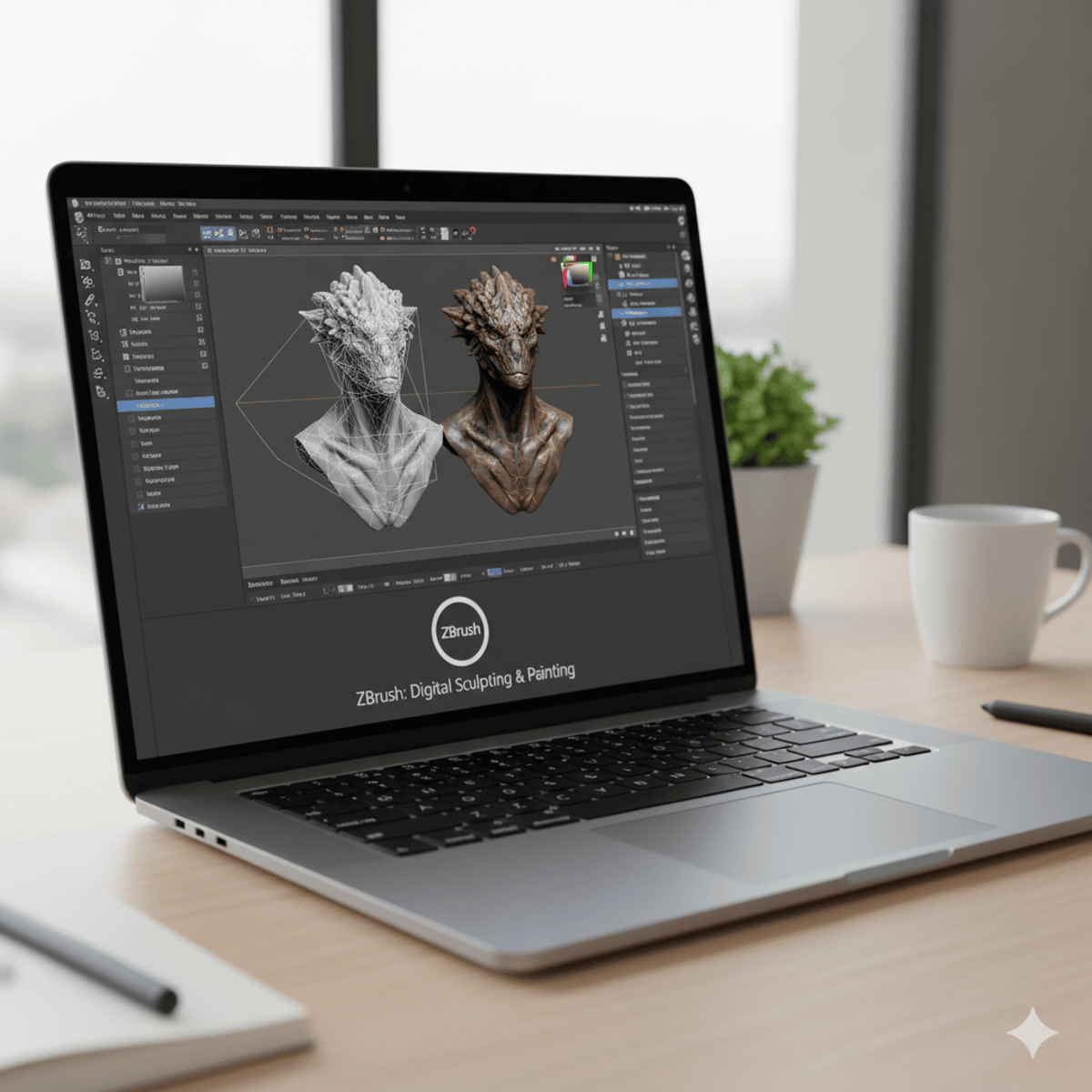 آموزش جامع ZBrush: مدل‌سازی، رندرینگ و نهایی‌سازی مدل‌های سه بعدی