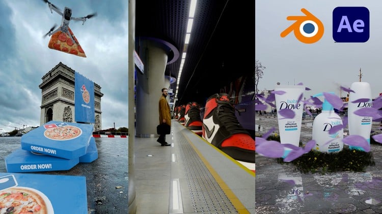 آموزش ساخت تیزرهای تبلیغاتی CGI یا VFX با بلندر: از مبتدی تا حرفه‌ای
