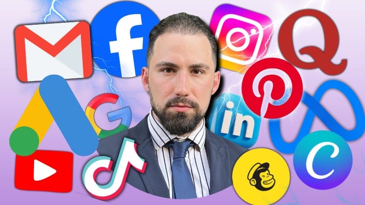 آموزش دوره جامع بازاریابی دیجیتال برای ۲۰۲۵ | ۱۰۴ دوره در ۱
