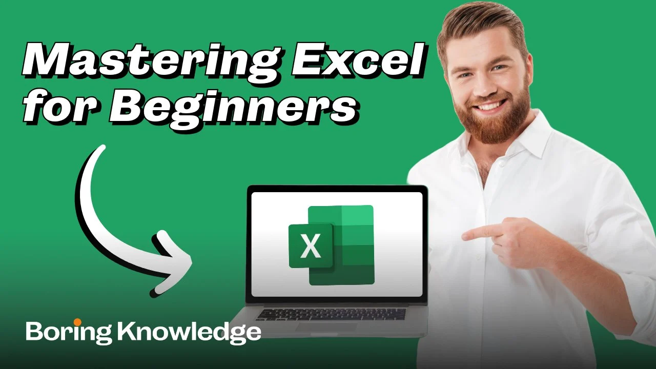 آموزش اکسل خسته کننده است: اکسل برای مبتدیان مطلق
