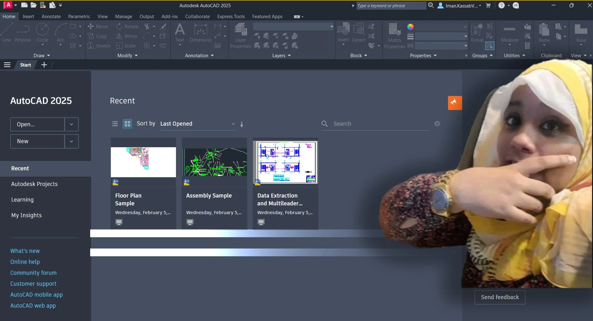 آموزش اتوکد 2025 را از A تا Z بیاموزید