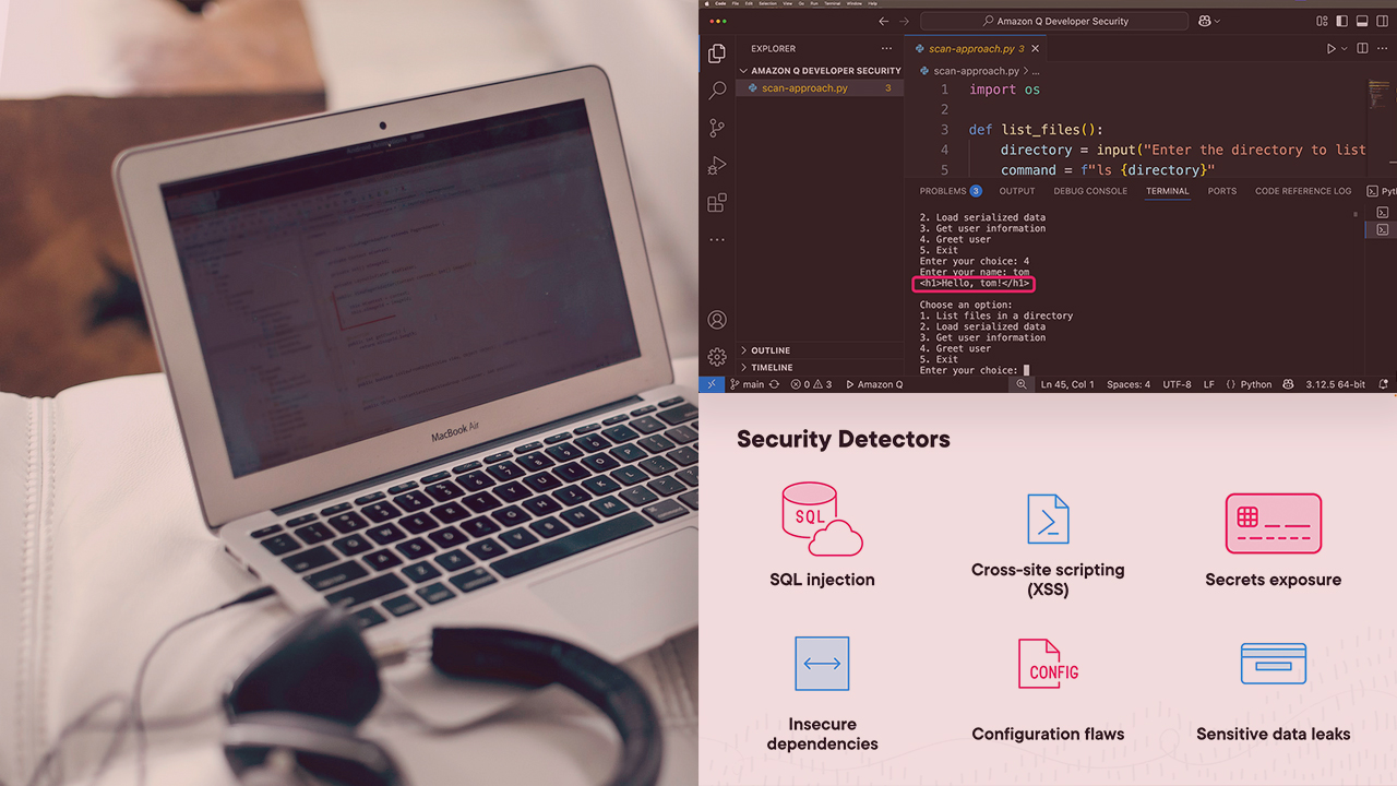 آموزش برنامه‌نویسی امن با Amazon Q Developer