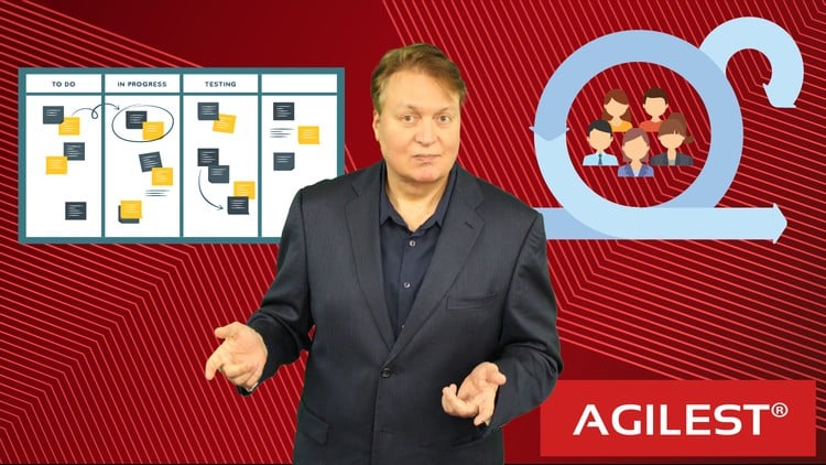 آموزش رهبری چابک با اسکرام و کانبان: مبانی سریع
