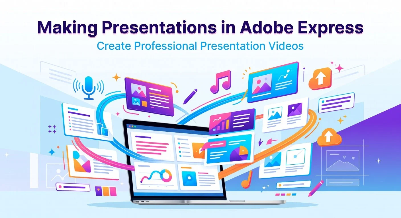 آموزش ساخت ارائه (پرزنتیشن) با Adobe Express