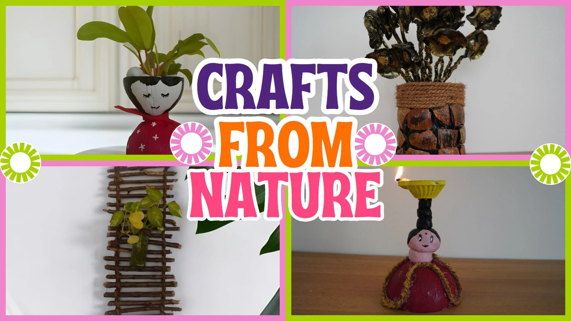 آموزش دکوراسیون پایدار و خودساز: تبدیل اجزای درخت به صنایع دستی سازگار با محیط زیست برای خانه

