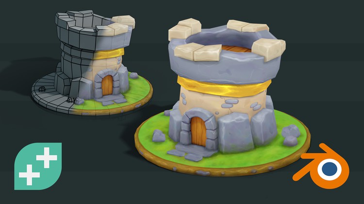 آموزش نقاشی بافت در بلندر: خلق مدل‌های استایلیزه خیره‌کننده

