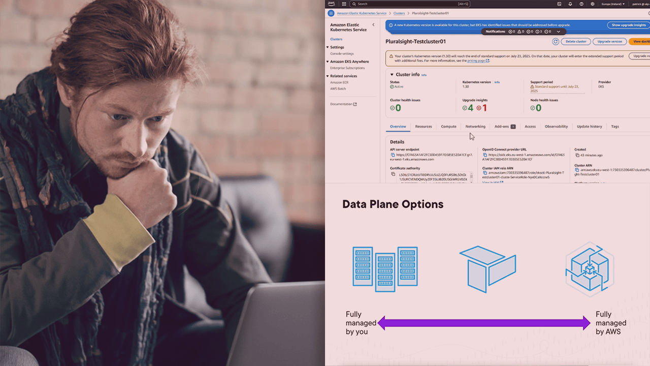 آموزش راه اندازی کلاستر Amazon EKS