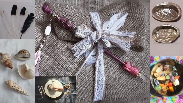 آموزش شفاگر انرژی کریستال و صدف دریایی شمنی
