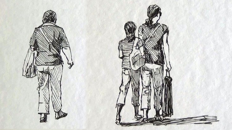 آموزش طراحی فیگور انسان - گام به گام برای مبتدیان
