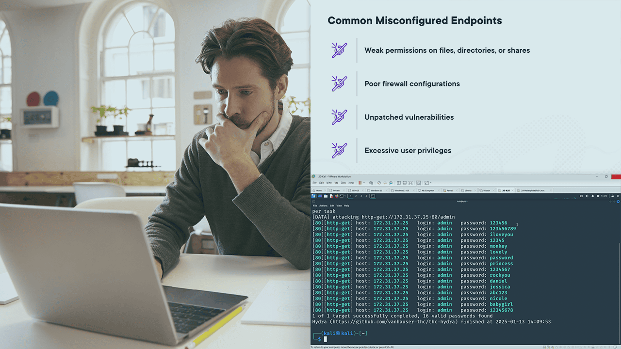 آموزش حملات و بهره برداری: حملات شبکه و کاربردی برای Comptia pentest+