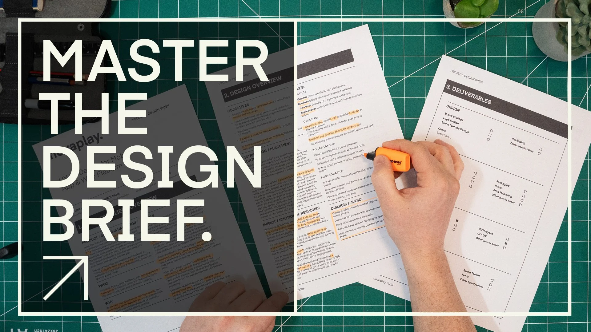 آموزش گرافیک: تسلط بر بریف طراحی گرافیک (Design Brief)