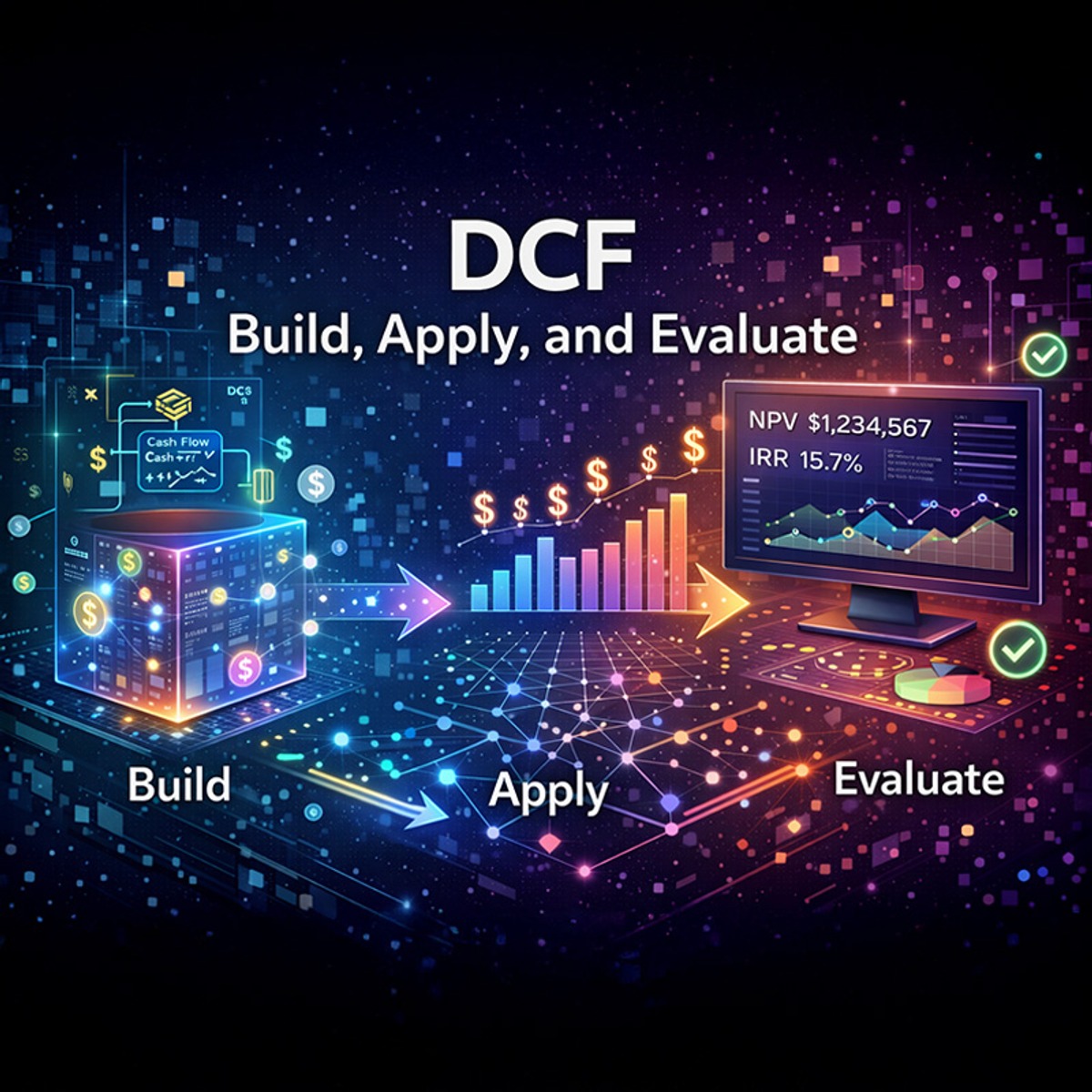 آموزش مدل DCF: ساخت، اجرا و ارزیابی