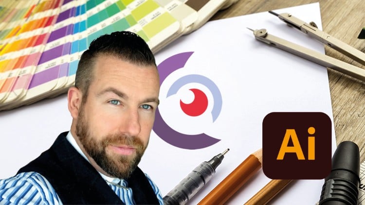 آموزش طراحی لوگو با ادوبی ایلوستریتور - برای مبتدیان و حرفه‌ای‌ها
