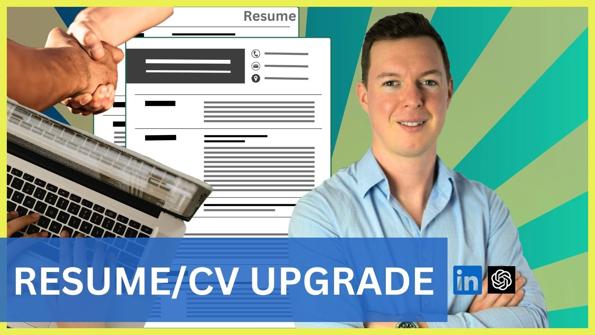 آموزش دوره جامع رزومه / سی وی حرفه‌ای! از لینکدین تا ATS و مصاحبه: شغل رویایی خود را استخدام کنید
