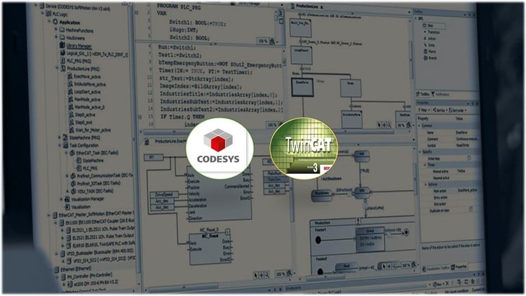 آموزش دوره مبانی CoDeSys - با پشتیبانی نرم‌افزار Beckhoff
