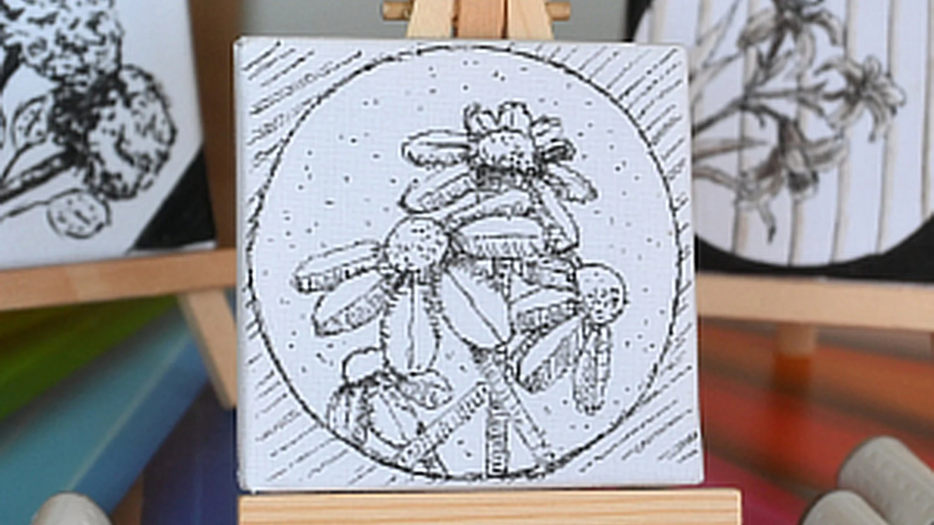 آموزش ماژول گل های طرح سریع 6 - خلاقیت های بوم مینیاتوری سرگرم کننده