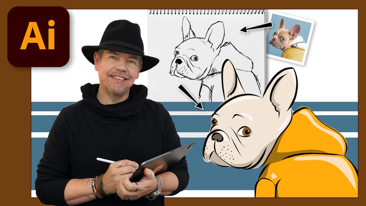 ایلاستریتور روی آیپد - آموزش طراحی 10 تصویر برداری وکتور شگفت انگیز

